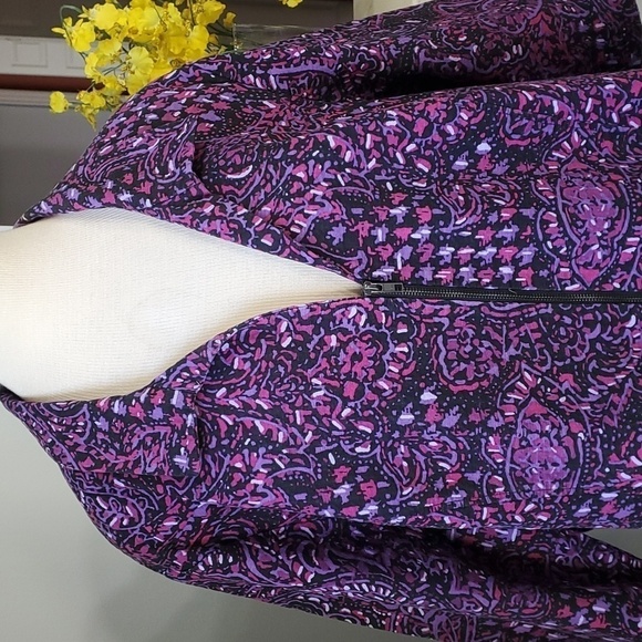 MAGGIE Brner for Catherine's.  4X zippered blazer. Great for workplace,  office. - Picture 2 of 10